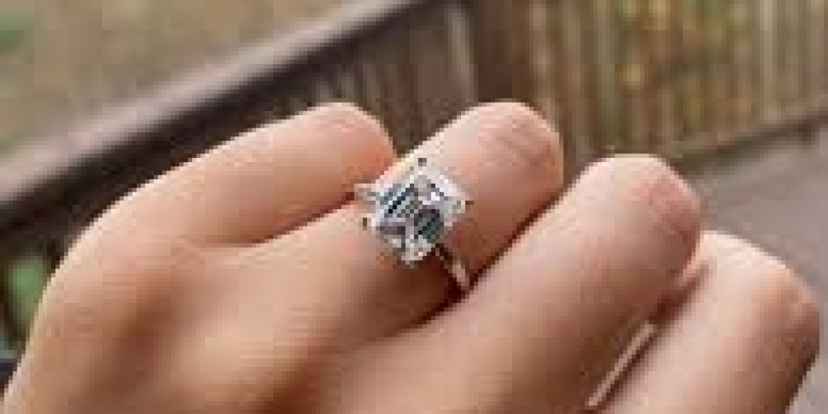 Emerald Cut Engagement Rings with Hidden Halos: A Stunning Trend